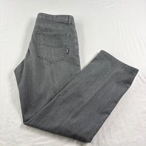 Patagonia Jeans Mens 34x31 Gray Organic Cotton Straight Leg Stretch Outdoor